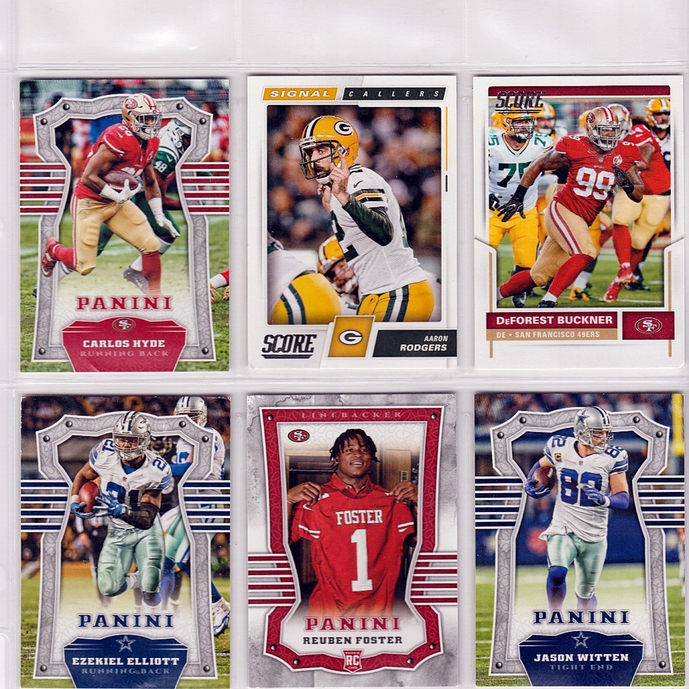 200 Football Cards